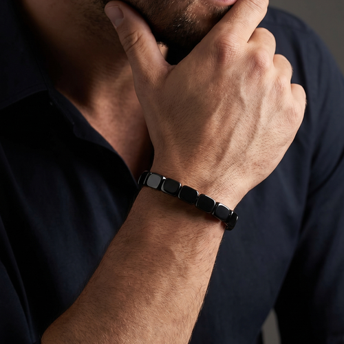Blvck Hematite Bracelet